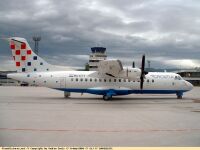 Croatia Airlines ATR42 @ Sarajevo Airport