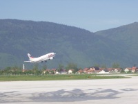 CSA Boeing 737 taking off